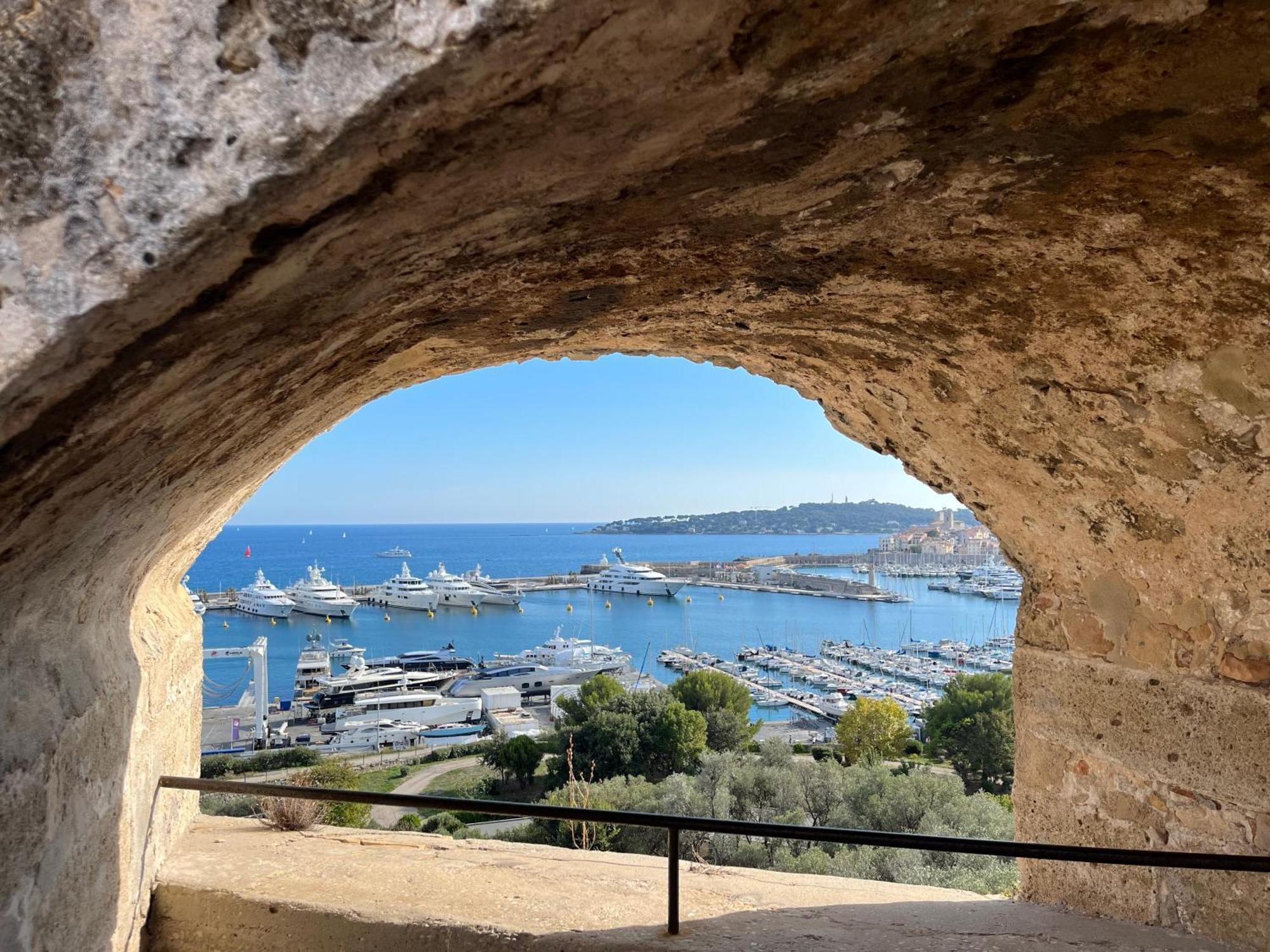 Antibes Carre D'Or Bastion Albert 1Er Vue Mer Eksteriør billede